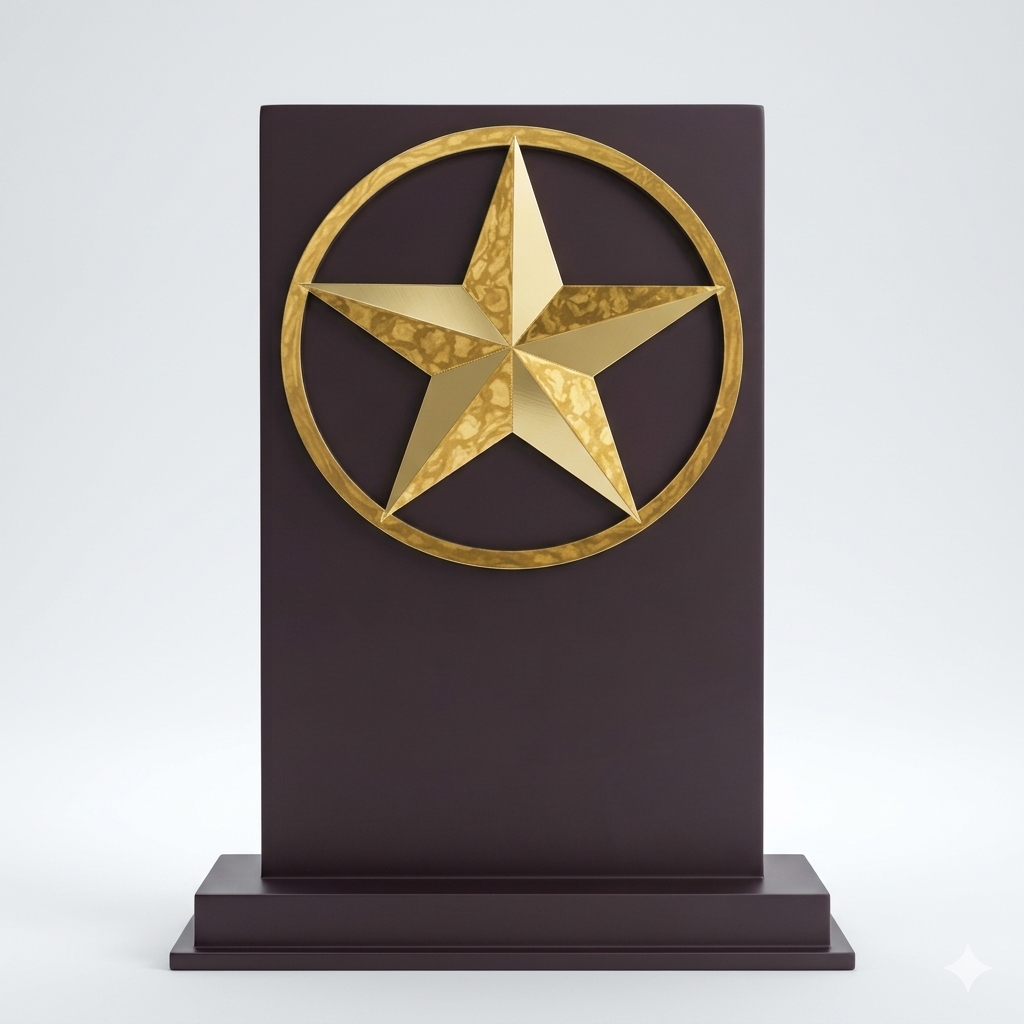 Shield Wood D Thinwood Star