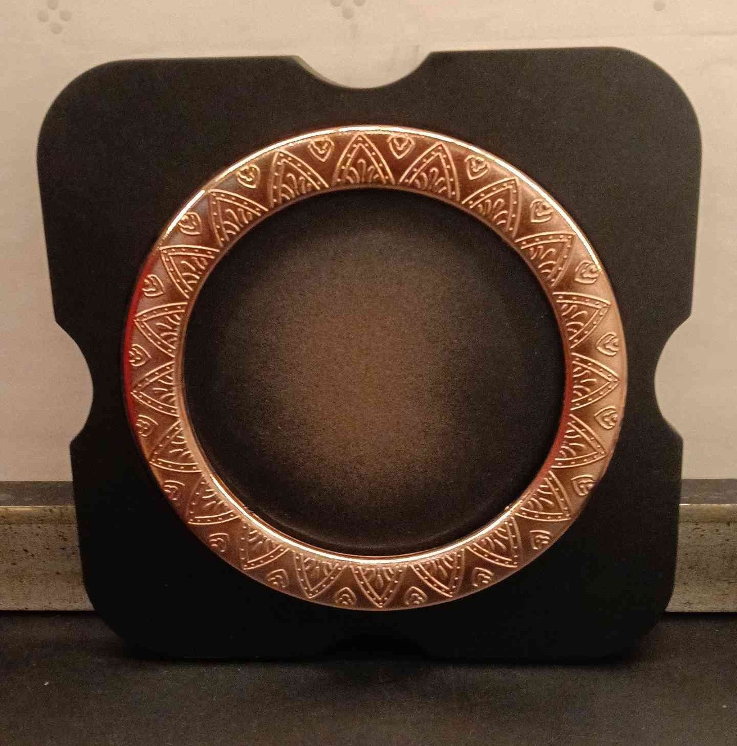 Shield Wood W- Blackwood Copper