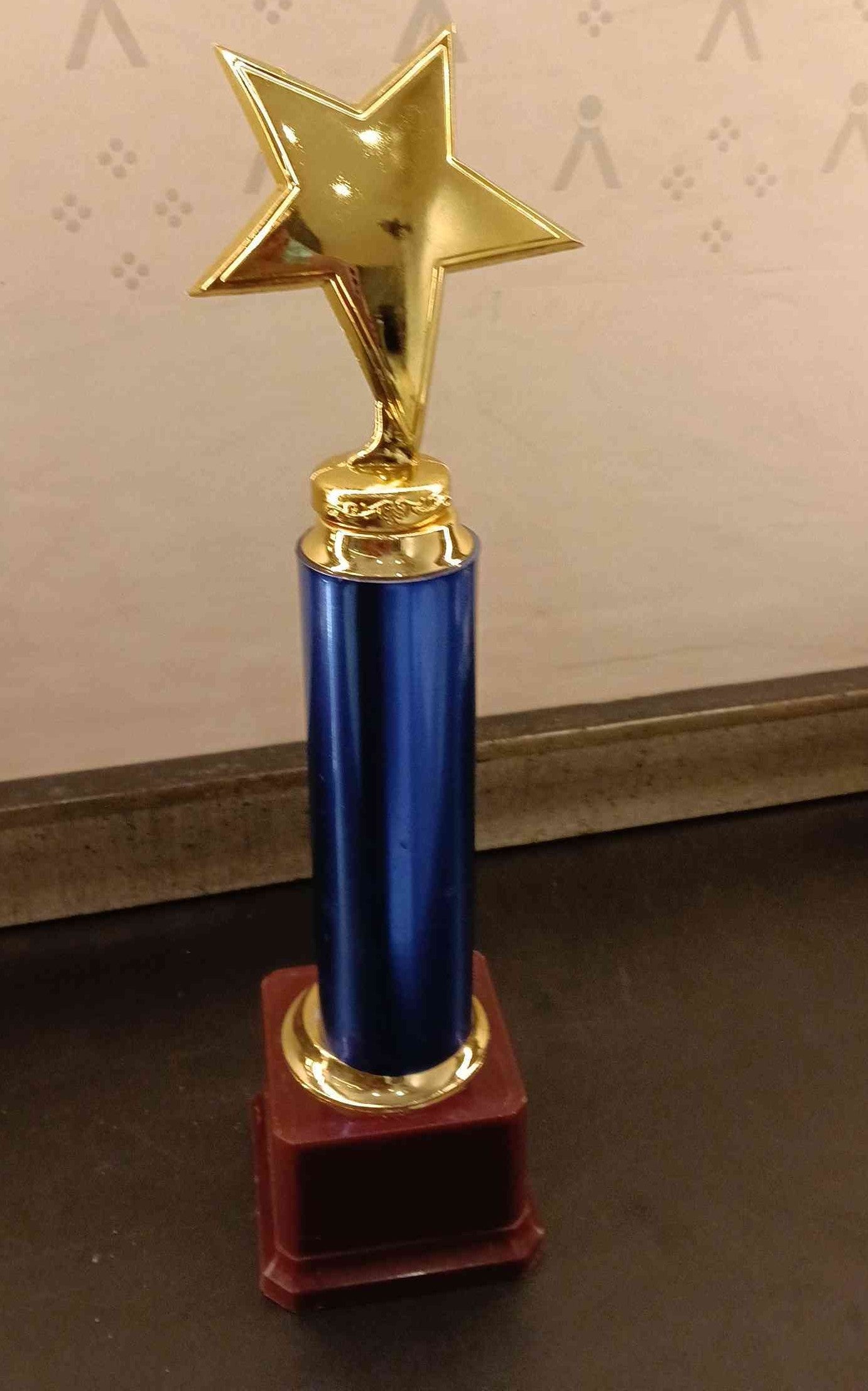 Trophy Plastic 411 A Blue Star