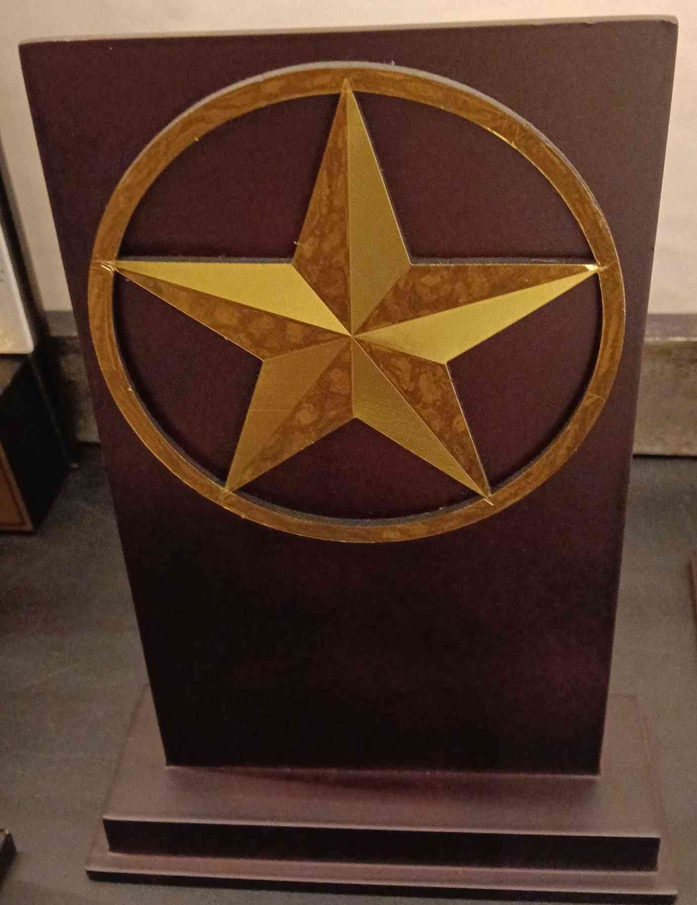 Shield Wood D Thinwood Star