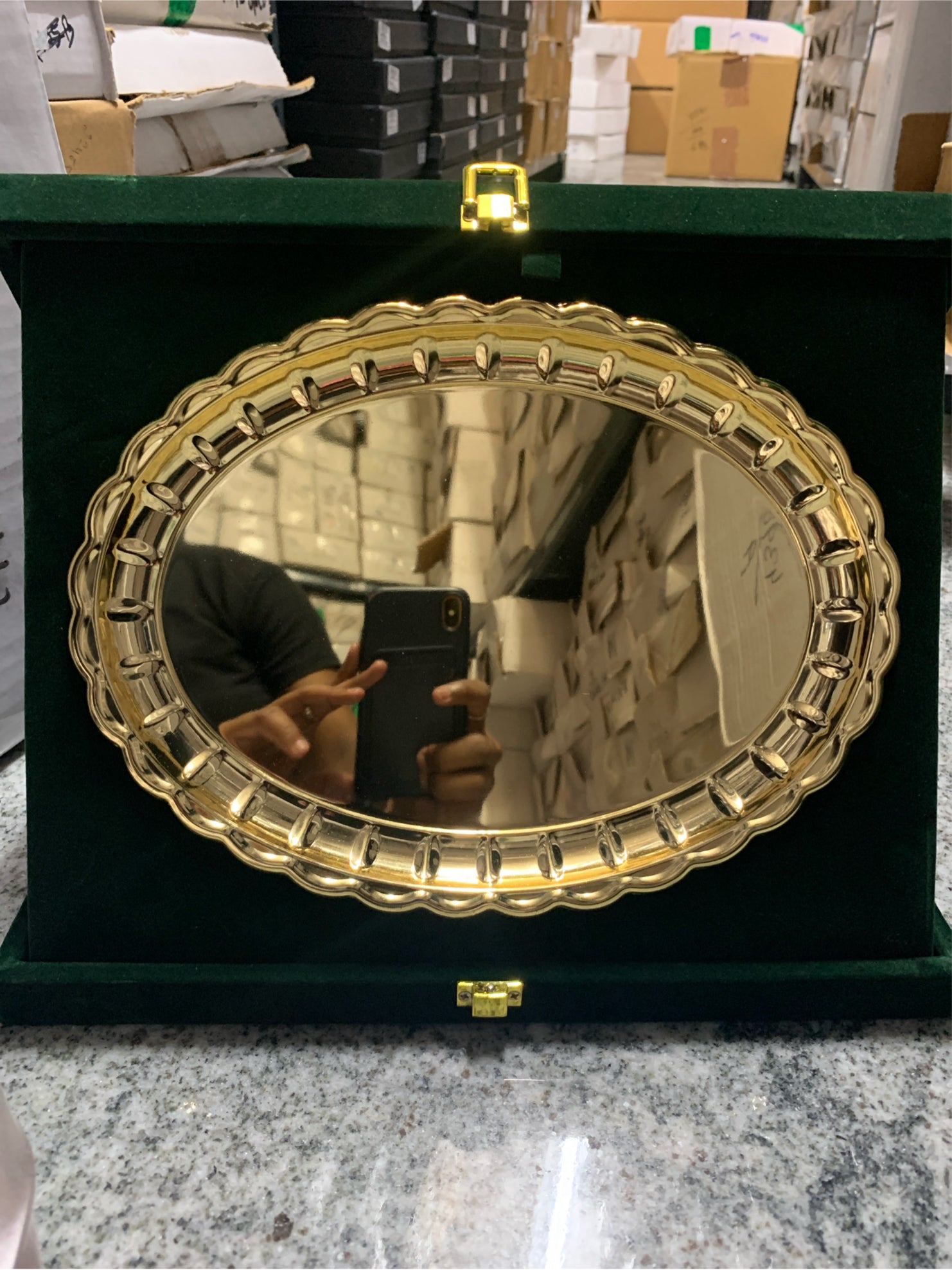 Salver Metal 3834